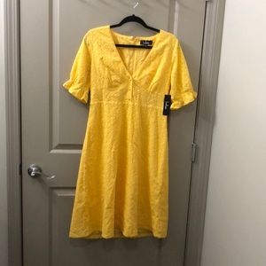 Lulus Garden Party Yellow Dress